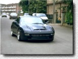 Prototype for 456 M GT entering the Pista di Fiorano