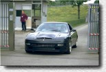 Prototype for 456 M GT entering the Pista di Fiorano