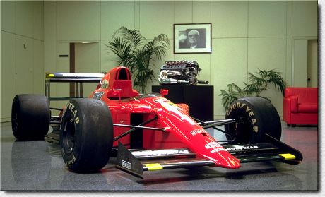 639 Formula 1 s/n 105 in the Factory Entrance
