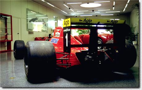 639 Formula 1 s/n 105 in the Factory Entrance