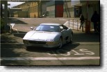 F355 berlinetta leaving the factory in 1998