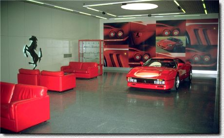 Factory Entrance Hall with 288 GTO