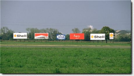 Entrance to Pista di Fiorano in 1998