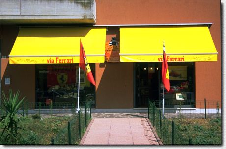 Shop in Via Dino Ferrari in 1998