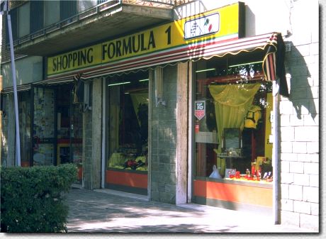 "Shopping Formula 1" Memorabilia Shop 1998