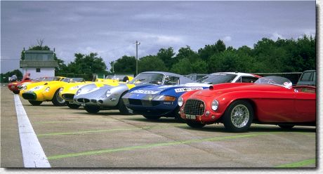 166 MM s/n 0040M, 365 GTB/4 Competizione s/n 15667, 250 GTO s/n 4153GT