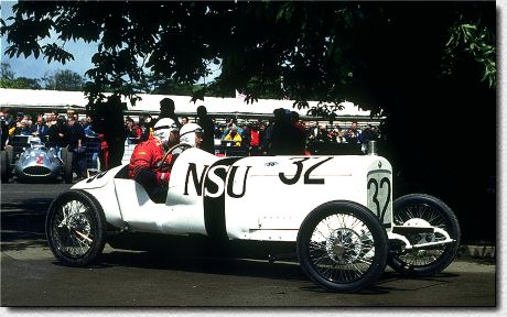 Auch diesen NSU Typ 6/60 mit 1,5 Litern hatte Audi nach Goodwood gebracht. 