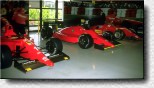 Formula One cars and Indy car prototype in center 