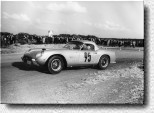 Airfield Schleissheim 1962: The German amateur Lautenschlager at the wheel of his 250GT California Spider Competizione s/n 2383GT