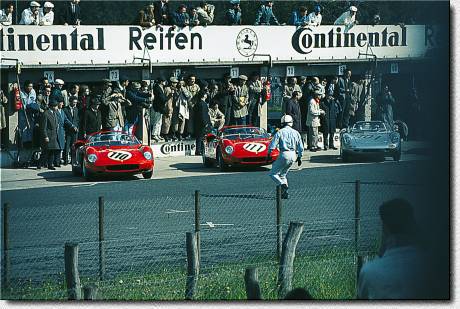 250P s/n 0812 & s/n 0814 - N�rburgring 1000 km 1963