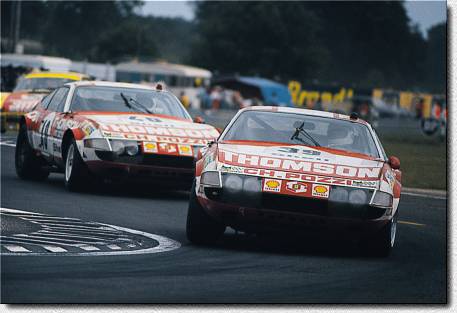 365 GTB/4 Competizione s/n 16363 & 15667 - Le Mans 24 h 1973