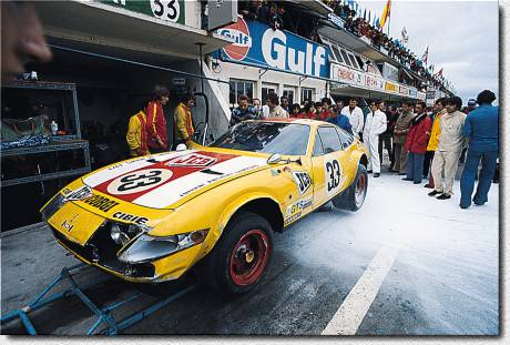 365GTB/4 s/n 15681 - Le Mans 24 h 1973