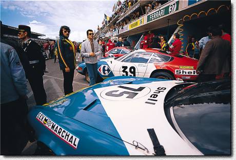 365 GTB/4 s/n 15667 & 14407 - Le Mans 24 h 1972