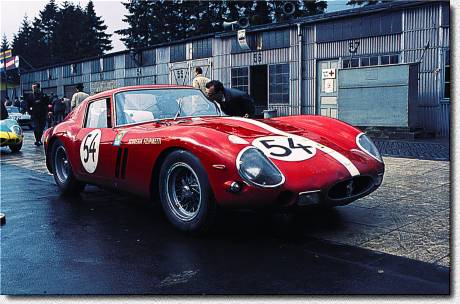250GTO s/n 3909GT - N�rburgring 1000 km 1963