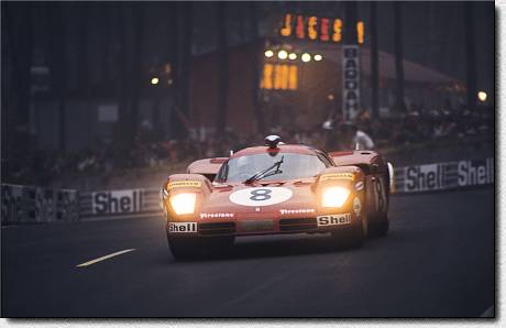 Le Mans 24 h 1970: Merzario/ Regazzoni retired with the works-512S s/n 1034.