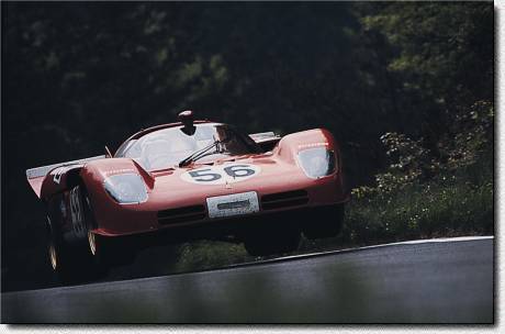N�rburgring 1000 km 1970: The works-512S s/n 1012 of Surtees/ Schetty didnt start, because it had crashed in practice.