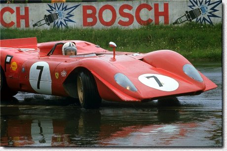 ADAC 1000 km 1969 - 312 P Spider s/n 0870, Chris Amon