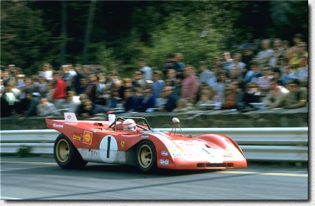 1000 km Spa 1971 - 312 PB s/n 0880, Ickx/Regazzoni