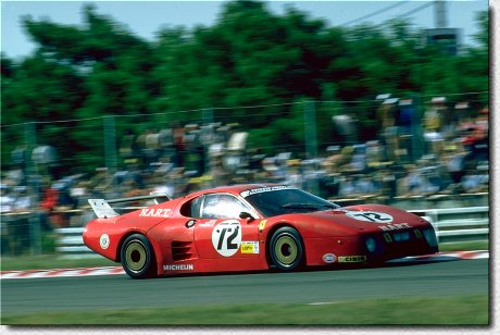 24 h Le Mans 1982 -  512 BB LM s/n 35527, Cudini/Morton/Paul