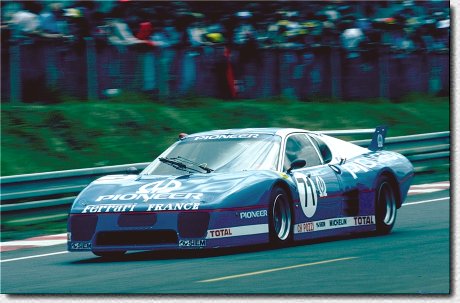 24 h Le Mans 1982 - 512 BB LM s/n 41263, Andruet/Ballot-L�na/Regout 