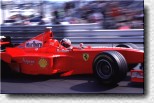 Michael Schumacher in the F300 s/n 184 