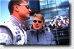 David Coulthard and Mika Hakkinen 