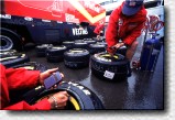 The Goodyear tyres for Williams 