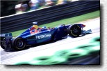 Jean Alesi in his Sauber-Petronas 