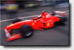 Michael Schumacher with the F300 s/n 186 