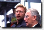 Juergen Hubbert and Boris Becker 