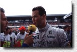 Boxing world champion Henry Maske after his ride with Martin Brundle  