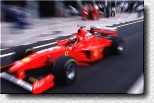 After Michael Schumacher's pit stop with F300 s/n 188