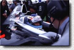 Mika Hakkinen at his workplace