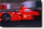 Michael Schumacher and his Ferrari F300 s/n 189. 