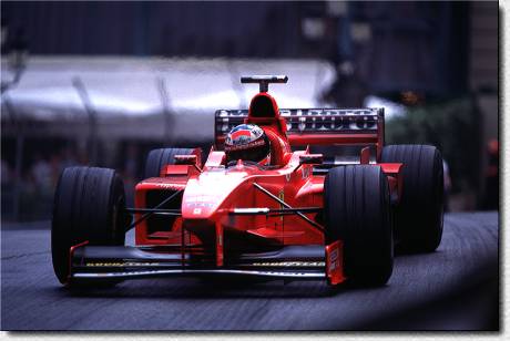 Michael Schumacher and the F300 s/n 184 