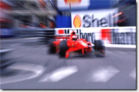 Michael Schumacher and the F300 s/n 184 