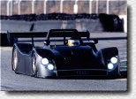 Januar 1999: Der neue, v�llig �berarbeitete Audi R8 mit Michele Alboreto am Steuer w�hrend Tests auf der Strecke von Paul Ricard in S�dfrankreich