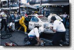 Das 6-Stunden-Rennen auf dem Kurs von Spa Francorchamps geh�rte damals zu den H�hepunkten der Tourenwagensaison. Emanuele teilte sich seinen Schnitzer-BMW mit Gerhard Berger und Roberto Ravaglia. 