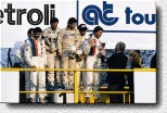 Das Siegerduo Richardo Patrese und Johnny Cecotto verf�gte damals schon �ber jene Formel 1-Erfahrung, die Emanuele Pirro erst noch sammeln mu�te.