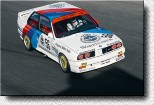 1987 war das erste Jahr des legend�ren BMW M3 und das einzige, in dem eine Tourenwagen-WM ausgetragen wurde. Emanuele Pirro fuhr zusammen mit Roberto Ravaglia (so wie hier im italienischen Monza), der am Ende Meister wurde, weil Emanuele nicht an allen Rennen teilgenommen hatte. 