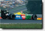 Auf dem Hungaroring wurde Benetton-Pilot Pirro �berrundeter Zehnter. 
