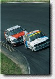 Damals war Emanuele Pirro noch nicht im Zeichen der 4 Ringe unterwegs und tunlichst bem�ht, den Audi V8 von Hans-Joachim Stuck hinter sich zu halten. 