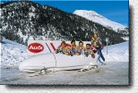 F�r Audi ist es zur Tradition geworden, im Winter ein Fitne�training in St. Moritz durchzuf�hren. 1994 war Emanuele Pirro zum ersten Mal dabei. 