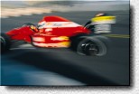 Der US-GP in Phoenix war Emanuele Pirros einziges F1-Rennen in den USA. Eine kaputte Kupplung beendete die Fahrt des R�mers. 