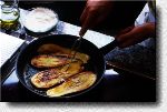 Frittura di Melanzane - Zubereitung