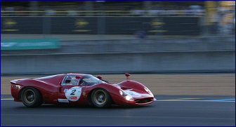 502 FERRARI P3  0844  LEVENTIS / HARDMAN / LEVENTIS;Racing;Le Mans Classic