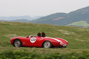 220 1955 Porsche 550 Rs s/n 550-0058 Hoess L. - Mitchel C. A