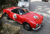 084 4&deg;  Valtulini Fabio Camperi Beatrice ALFA ROMEO Giulia Spider 1600 1963 I