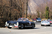 068 3&deg;  Sartori Costanzo Danese Paola MERCEDES-BENZ 300 SL Roadster 1958 I