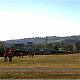 Waiting at the Fiorano test track for the presentation of the '99 F1 racer